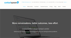 Desktop Screenshot of contactspace.com